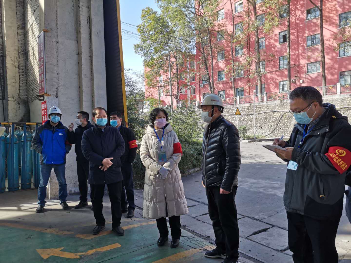 广元市利州区政协主席陈蕾调研一水厂疫情防控和复工生产工作