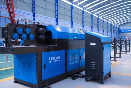 公司成都地铁18号线钢筋数控集中加工中心开