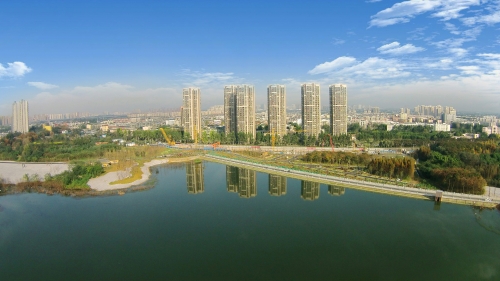 青龙湖湿地一期工程